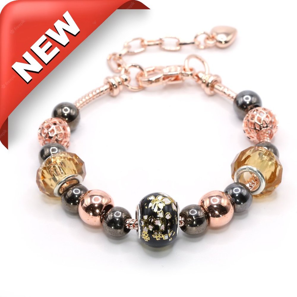 Charmed Life Bracelet: Blossoms at Night (#1063)